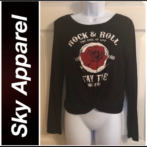 Sky Apparel Rock & Roll Long sleeve Top - Picture 6 of 8